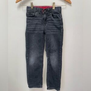 Levi’s black distressed jeans, kids size 7